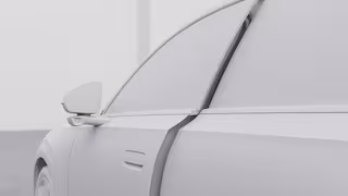 Електропривід дверей Volvo EX90 із функцією soft close