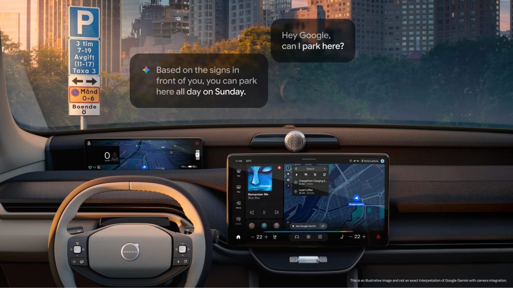 дисплей volvo вид з середини